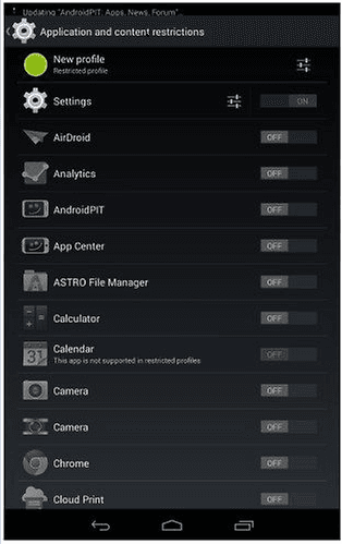 activar funciones preferidas