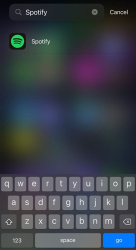 usar búsqueda de Spotlight